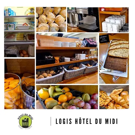 Hotel Logis Restaurant Du Midi - Centre